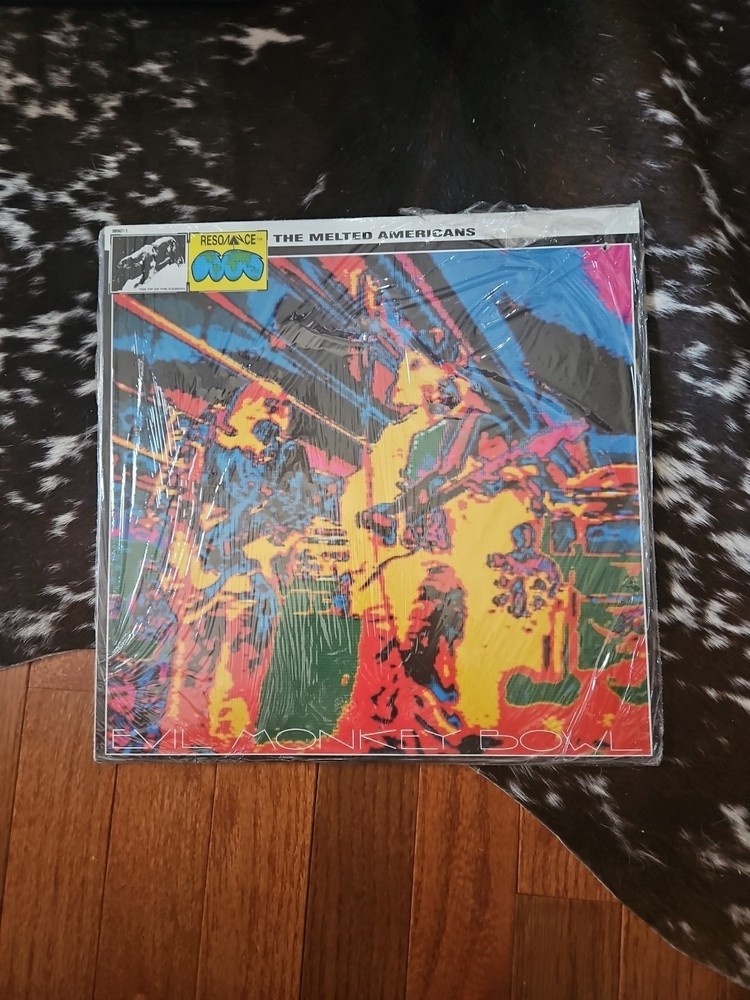 MELTED AMERICANS: evil monkey bowl RESONANCE 12″ LP SEALED