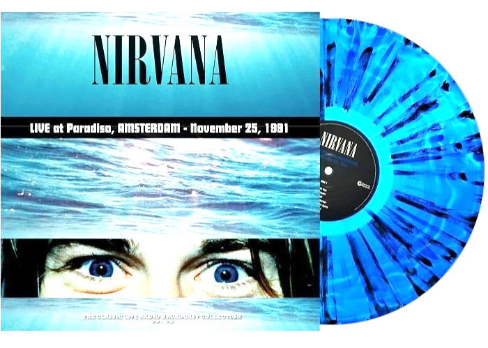 NIRVANA Live At Paradiso 180gr LAGOON SPLATTER VINYL Limited Edition NEW