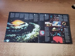 hand autographed Carl Sagan 1981 vg++ Music Of Cosmos album cover SEE NOTES!