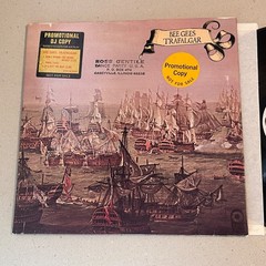 (NM) THE BEE GEES “Trafalgar” LP DJ 1971 WLP White Label Promo 1st OG Press ATCO