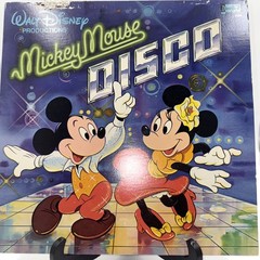 Mickey Mouse Disco 1979 Walt Disney 2504 Vinyl LP Record