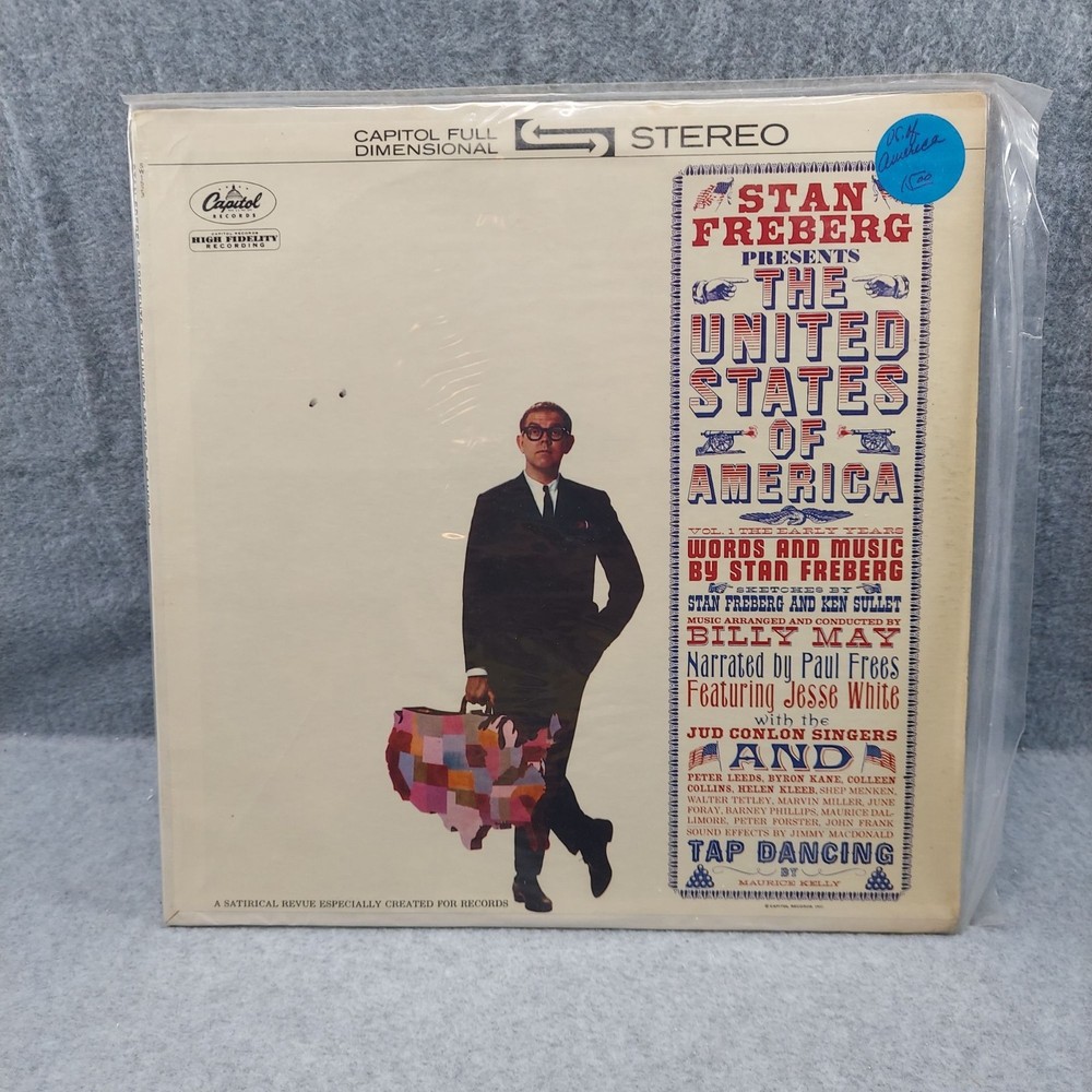 Stan Freberg Presents The United States Of America Vinyl LP Capitol Records SW