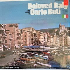 Carlo Buti – Beloved Italy LP Record Capitol Records World Music 33 RPM