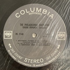 Mussorgsky Pictures At An Exhibition Ormandy Philadelphia Orchestra MS7148 LP