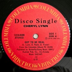BOOGIE / DISCO-FUNK – CHERYL LYNN – GOT TO BE REAL / STAR LOVE OG CANADA IMPORT