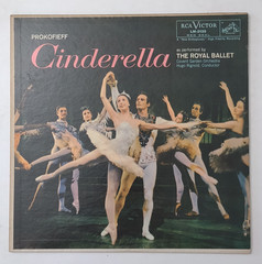 Prokofieff Cinderella The Royal Ballet vinyl record RCA Victor LM-2135 Tested