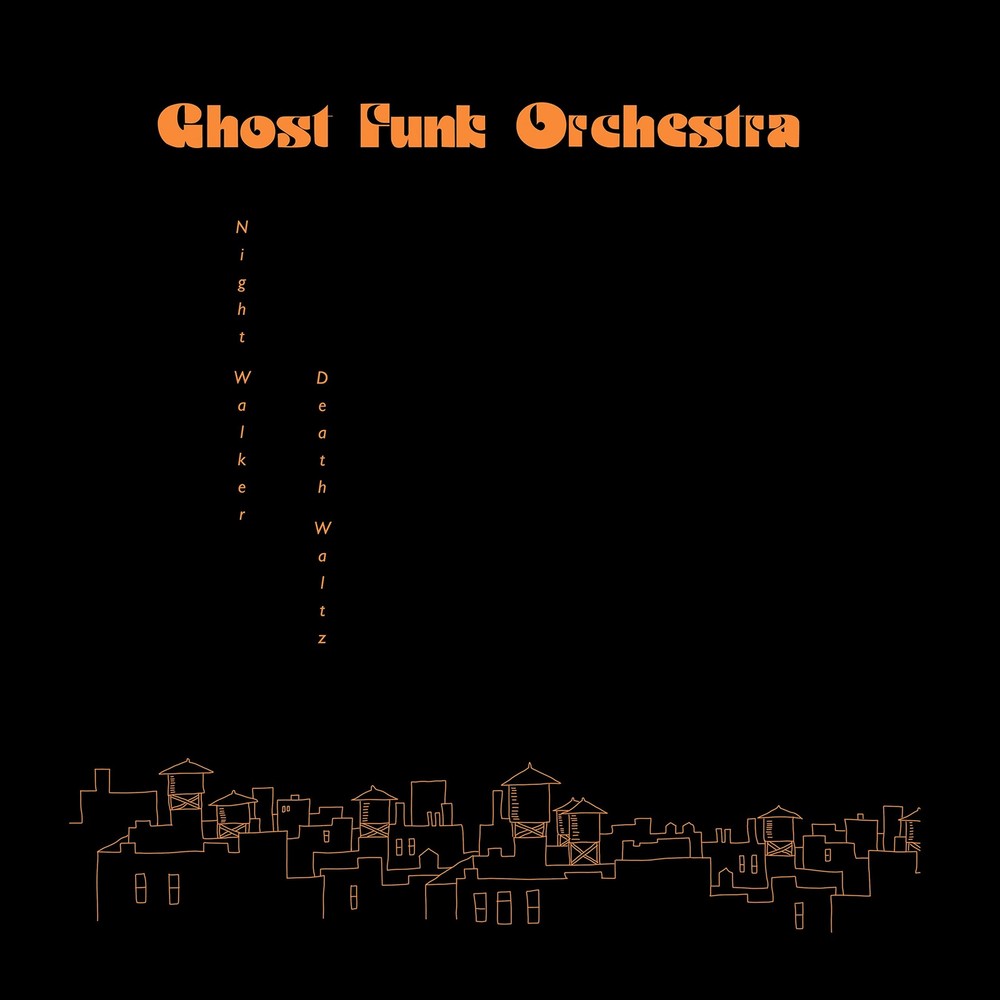 GHOST FUNK ORCHESTRA NIGHT WALKER / DEATH WALTZ (OPAQUE RED VINYL) (I) LP {{it..