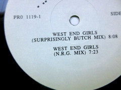 East 17 – West End Girls (pet shop boys) – EX+ Vinyl LP ULTRASONIC CLEAN