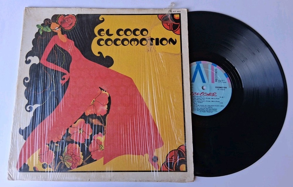 El Coco ‎- Cocomotion Vinyl LP – 1977 AVI Records – Plays Great!