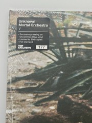 UNKNOWN MORTAL ORCHESTRA – V – UNCOMMON OLIVE VMP VINYL LTD #177/500 SEALED