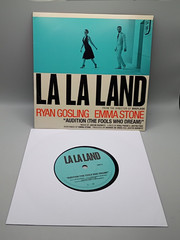 LA LA LAND FYC Vinyl 7″ Record Single – Audition / City of Stars RARE PROMO 2016