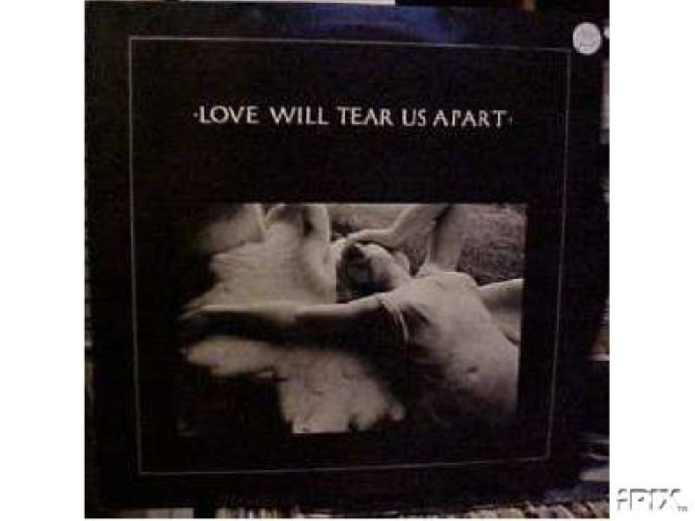 Joy Division Love Will Tear Us Apart Original No Barcode 12″