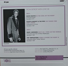 Various – From Detroit With Love VIII (7″, EP) (Mint (M)) – 3953979979