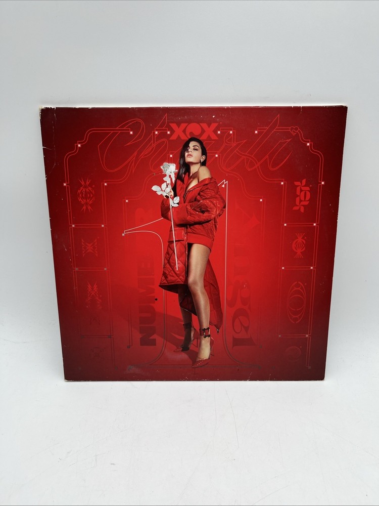 Charli XCX 2-LP Set RED VINYL “Number 1 Angel / Pop 2” Charli XCX 2022 UK