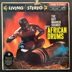 Guy Warren Sounds Themes for African Drums LP RCA Victor LSP-1864 Jazz VG 1959