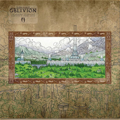 Elder Scrolls IV: Oblivion (2006) red Vinyl Game Soundtrack 2x LP NOT MOONSHAKE