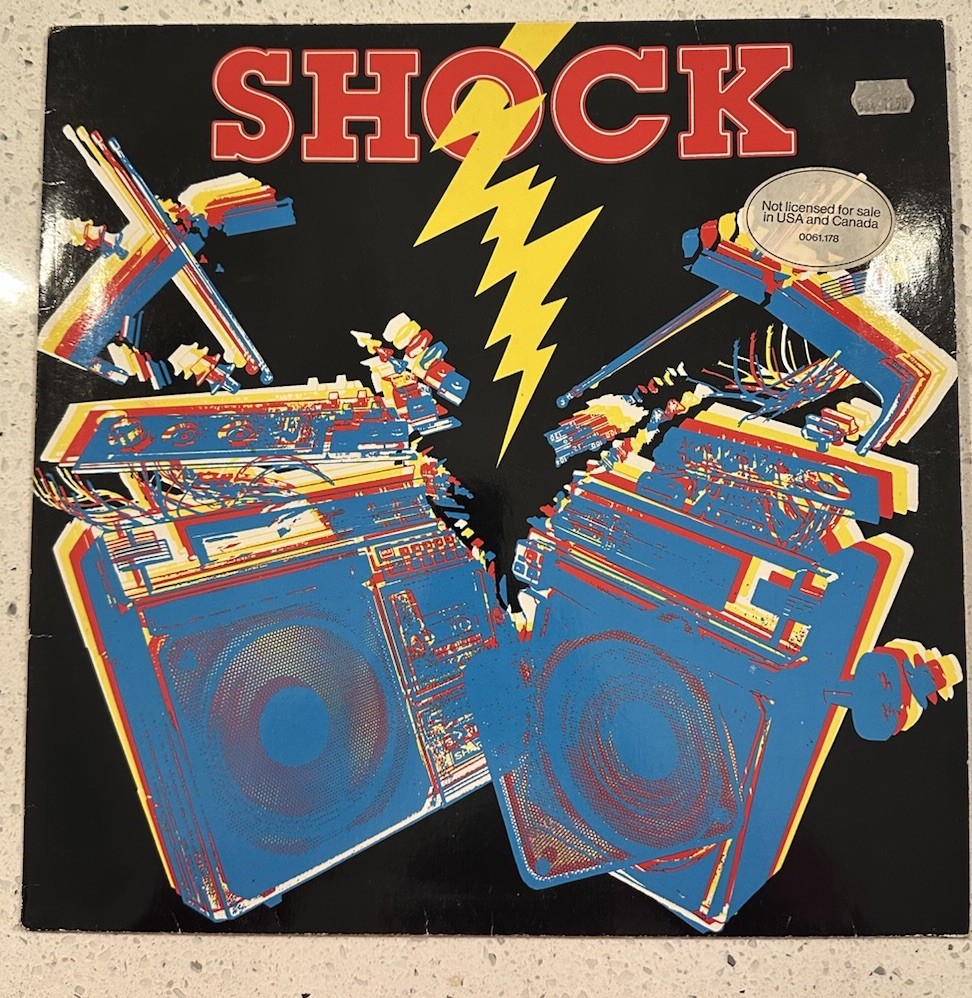 Shock Self Titled Fantasy Vinyl LP Record Album 1981