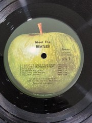 The Beatles ‎~ Meet The Beatles! ~ Vintage LP Apple Records – ST 2047