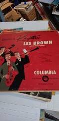 10″ LP LOT 7 RECORDS 1950S les brown RAY ANTHONY “man with the horn”Liberace etc