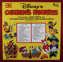 Disney Children’s Favorites Volumes 1 2 3 Vinyl LP Record Set W/ Songbook Lyrics