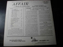 ABBEY LINCOLN’S AFFAIR LP RECORD LRP 3025