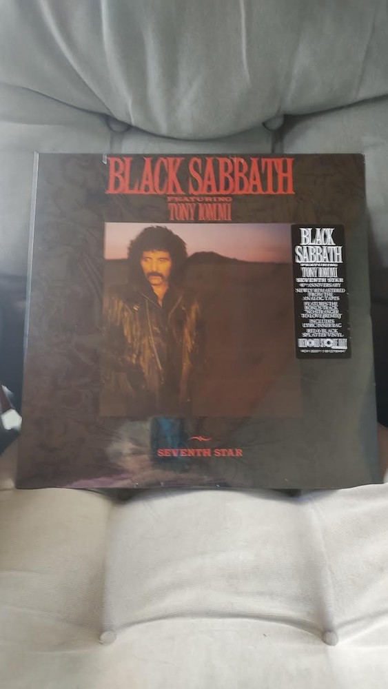 Black Sabbath f/Tony Iommi – Seventh Star – Colored – RSD – Limited – SEALED LP!