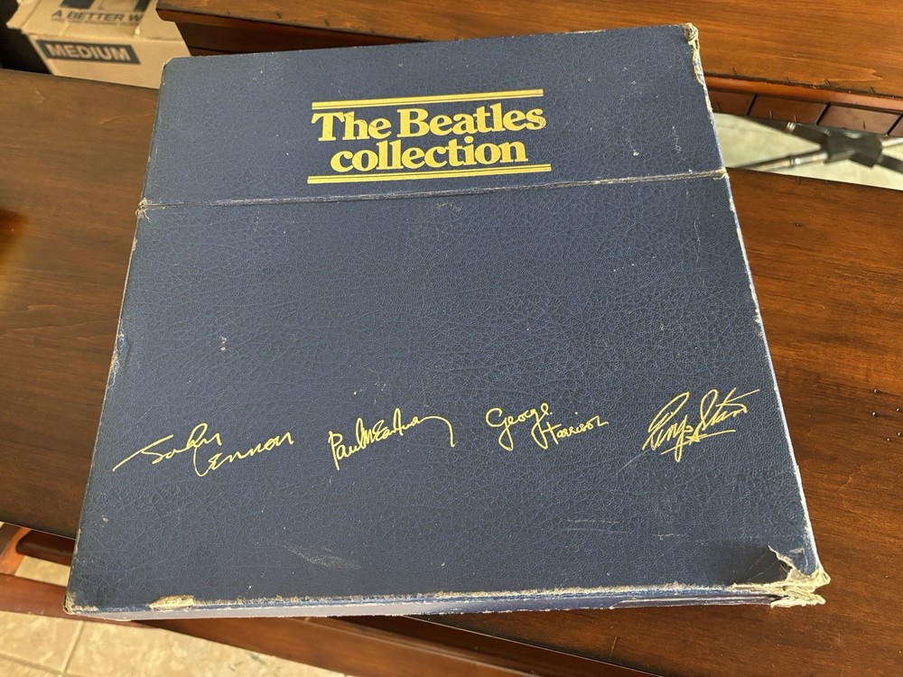 Vintage Beatles Collection UK 1978 Vinyl Box Set BOX ONLY READ