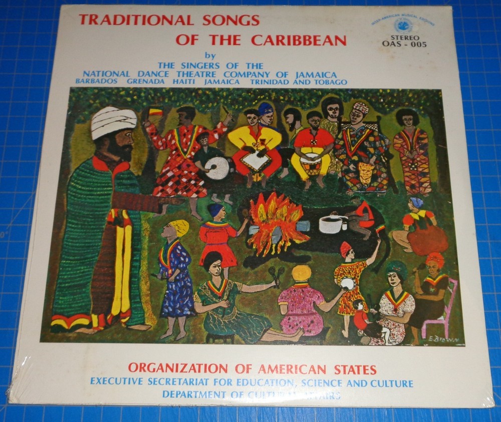 TRADITIONAL SONGS OF THE CARIBBEAN – Inter-American OAS-005 SEALED