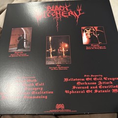 Black Witchery – Upheaval Of Satanic Might LP 2022 Osmose [Silver Marble] NEW