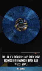 TAYLOR SWIFT LIFE OF A SHOWGIRL BEACH BLUE SPARKLE & LOVELY BOUQUET GOLDEN VINYL