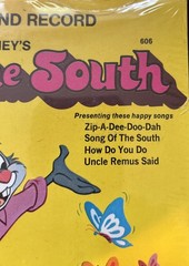 Vintage Walt Disney’s Song of the South Record 45 RPM Zip-A-Dee-Doo-Dah 1975