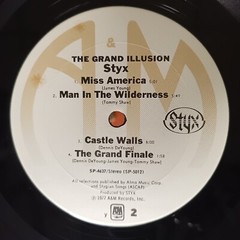 Styx – The Grand Illusion [1977] Vinyl LP Prog Rock Hard Rock A&M Records US