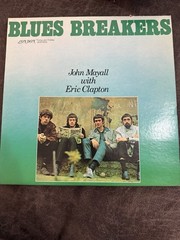 John Mayall & Eric Clapton Blues Breakers LP Vinyl London 1977 LC 50009