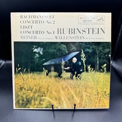 Rubinstein Rachmaninoff Concerto 2 Liszt 1 RCA LM2068 Red Seal LP