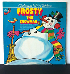 Mr Pickwick Players FROSTY THE SNOWMAN 1977 Mr Pickwick VG+/VG Christmas