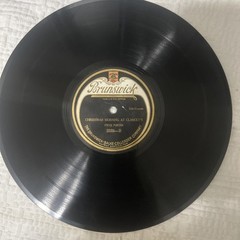 Mint 1920s Christmas 78 Rpm Record Santa Claus Hides In Phonograph Archive