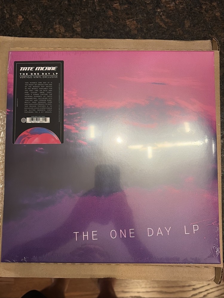 Tate McRae The One Day LP Vertigo Vinyl Pink Cloud New Sealed #2694/4000