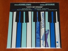 LA LA LAND OST JUSTIN HURWITZ *RARE* SIGNED LP BLUE VINYL & 7″ SINGLE PROMO !!