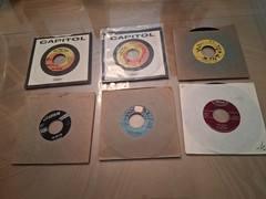 164 Original 45 RPM Early Rock ‘N’ Roll, R&B, Doowop 1950’s 1960’s Records