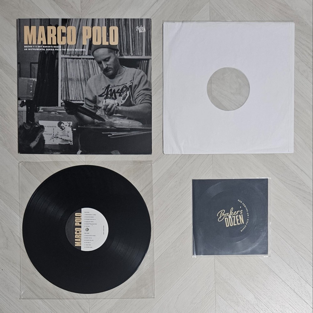 Marco Polo – Baker’s Dozen – Vinyl LP & Bonus 7″ Flexi disc. Fatbeats Exclusive