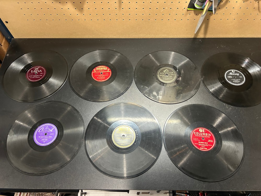 Lot 7 Vintage Records 78RPM 10” Various Labels Genres/Artists, Capitol, RCA