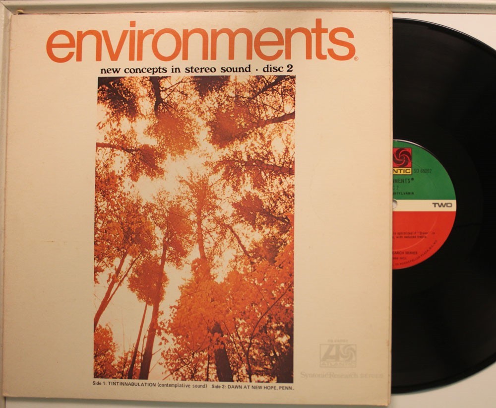 N/A Lp Environments (New Concepts In Stereo Sound – Disc 2) on Atlantic – Vg++