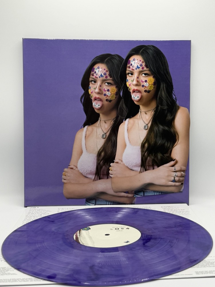 NEW Olivia Rodrigo Sour Purple Marble Vinyl IVC 5 Year Anniversary LP /3000 Guts