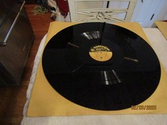Vintage Audio Discs New York NY 16″ Record Recorded Unknown Audiodisc Device