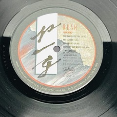 Rush Grace Under Pressure LP VTG Vinyl Record 1984 Excellent Record Condition!