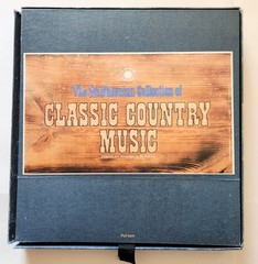 Smithsonian Collection of Classic Country Music Box Set 8 LP Records 1920s-70s