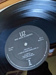 U2 Boy 1980 90040-1 & Wide Awake In America 1985 90279-1-A Record LP Lot Island