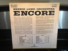 BERNIE LOWE – Encore Vol. III ~ CAMEO 1057 {nm orig} with Frank Hunter Orchestra