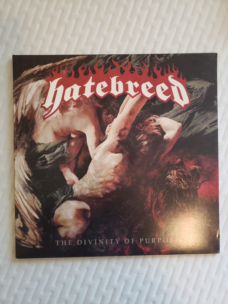 Hatebreed The Divinity Of Purpose Vinyl VG+ 2013 Grey Swirl