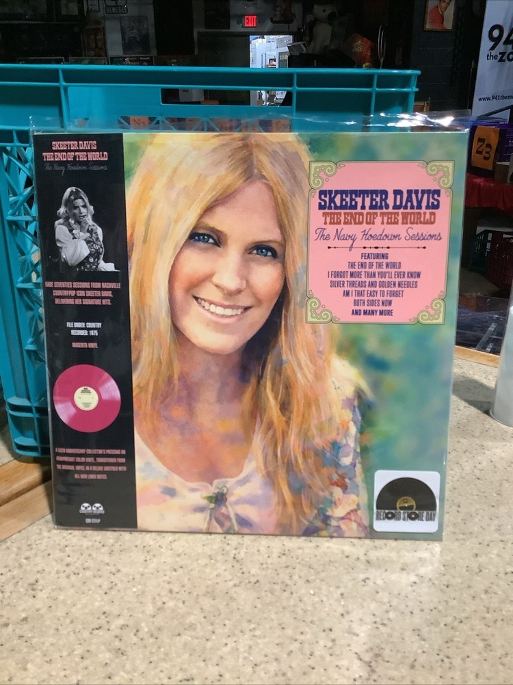 SKEETER DAVIS THE END OF THE WORLD Navy Hoedown Sessions RSD 2026 Record Store